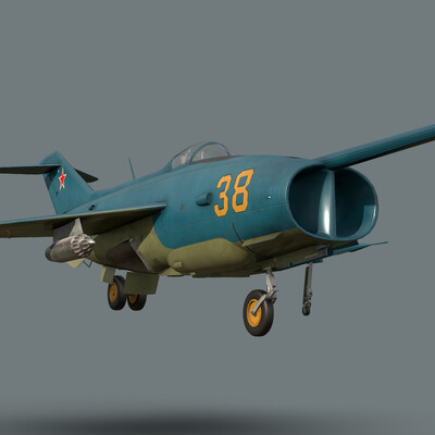 Як-36 3д модель