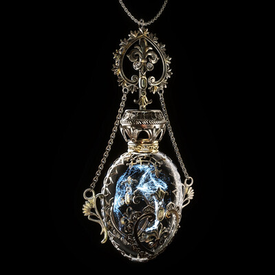 Victorian perfume bottle