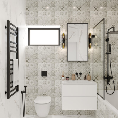 Apartment visualization / for rent / bathroom