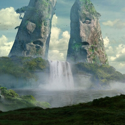 Студентка Лала Валиева / Курс "Концепт Арт Окружения, Matte Painting и 3D для 2D"