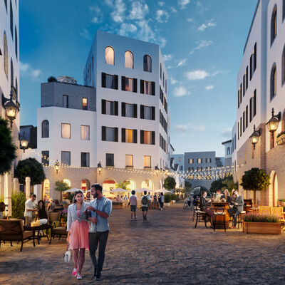 Общественная зона курортного комплекса Costa Mare