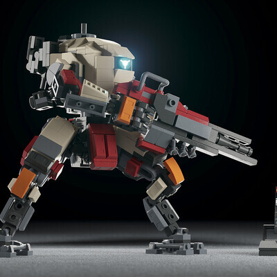 Lego moc Titanfall 2 - Тон