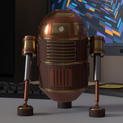 Steampunk R2D2