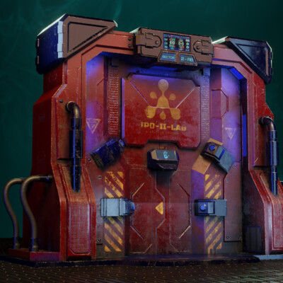 Sci fi door
