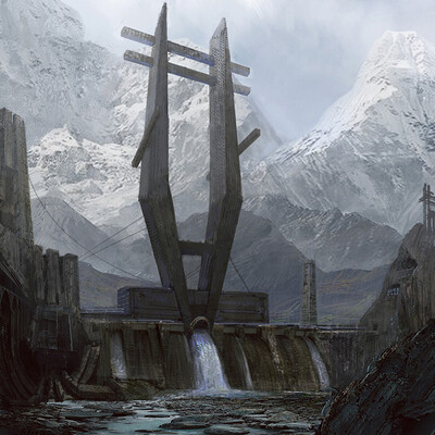 Студентка Аваева Дарья / Курс "Концепт Арт Окружения, Matte Painting и 3D для 2D"