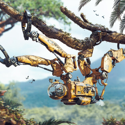 Caterpillar Mecha SLOTH