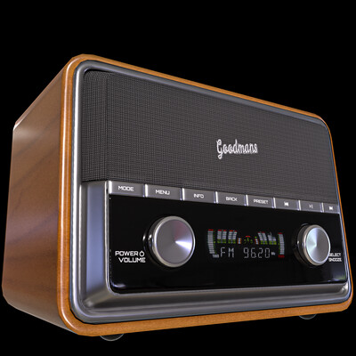 Goodmans retro radio