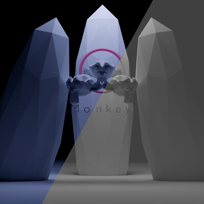 Monkey in Blender