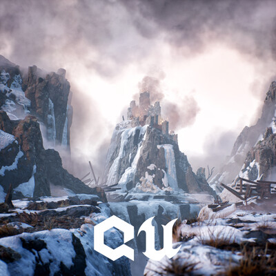 Winter castle | UE5+Quixel