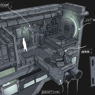 level sketch