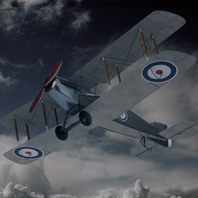Биплан Bristol f2b