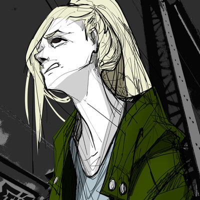 STYX. Concept portrait of the character
