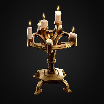 Candlestick. Fan art Dishonored 2