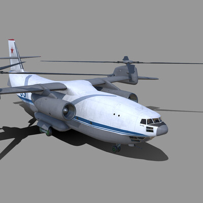 Ка-35Д винтокрыл 3Д модель