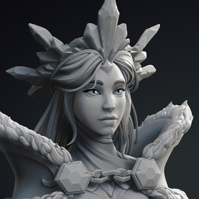 Crystal maiden (fanart)