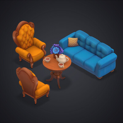 HomeScapes assets (Fanart)