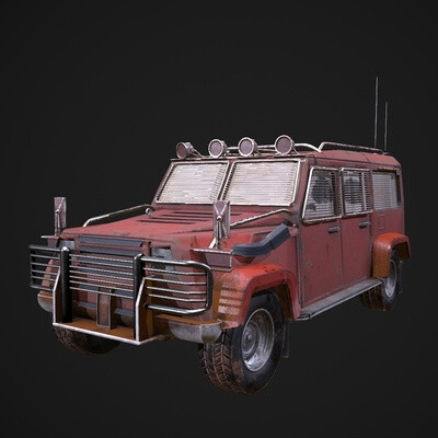 Old farmer's car