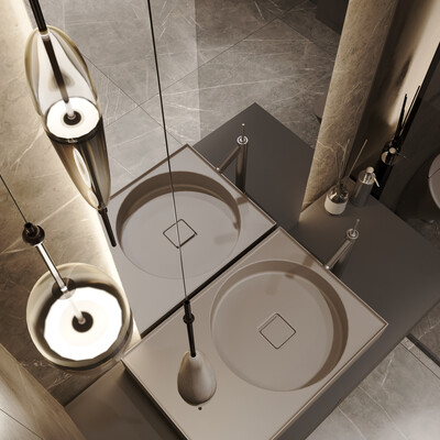 bathroom visualization&design