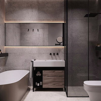 bathroom visualization&design