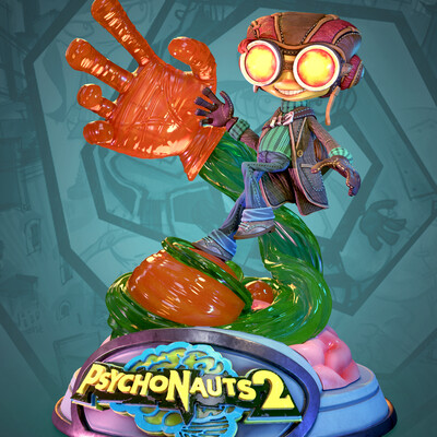 Razputin Aquato - Psychonauts 2 fan art