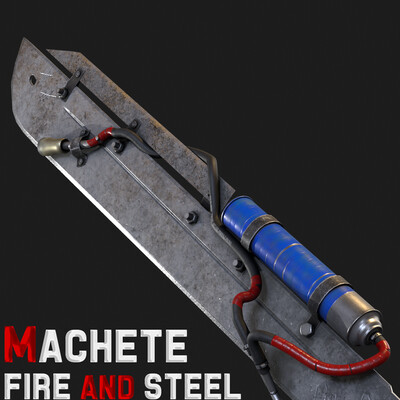 Мачете Fire and Staeel
