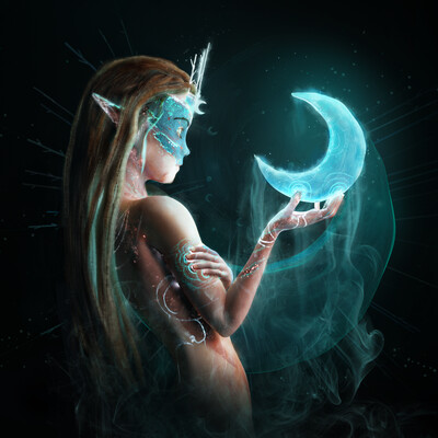 Moon holder