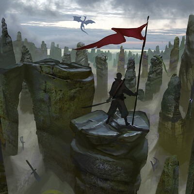 Студент Зельдберг Семен / Курс "Концепт Арт Окружения, Matte Painting и 3D для 2D"