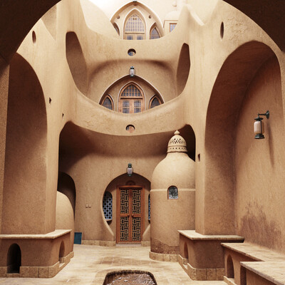 Akhavan House, Kashan Iran