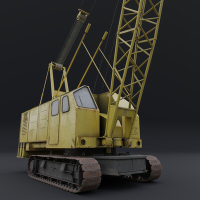 Советский гусеничный кран РДК-250