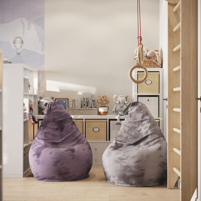 children's room for two children