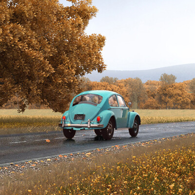 Road to the mountains