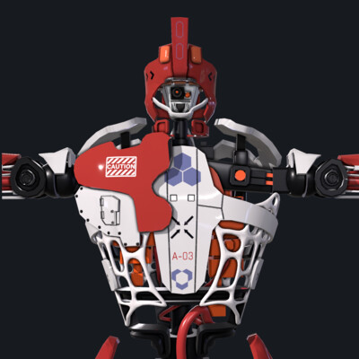 Robot humanoid A-003