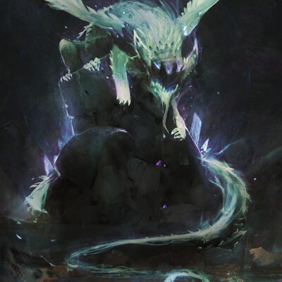 Crystal dragon