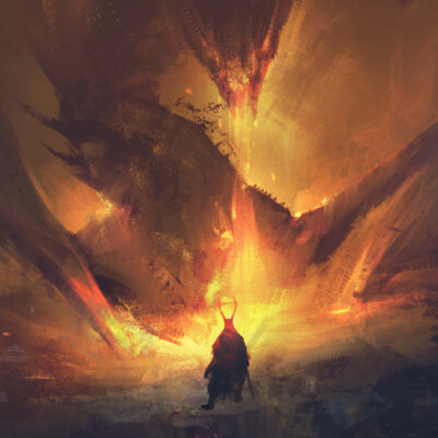 Lava dragon