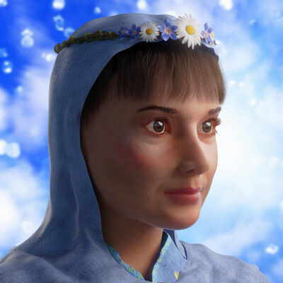Танцовщица, 11 век, Норманы.