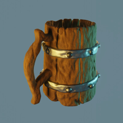 Wooden Mug