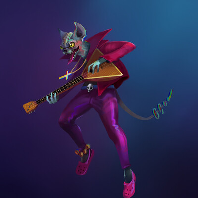 Balalaika cat