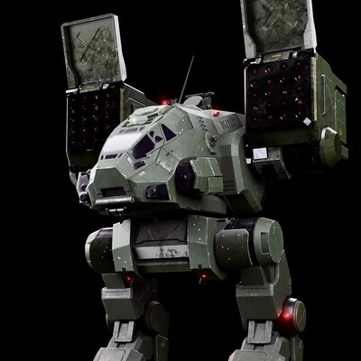 Catapult мех из игры "Mechwarrior"
