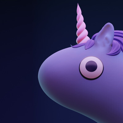 Hrenechka, the Unicorn