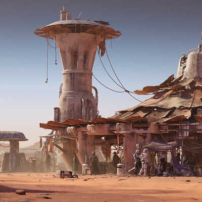 Татуин (STAR WARS) fan art