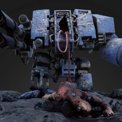 dead dreadnought warhammer 40000