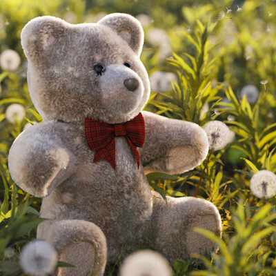 CGI Teddy Bear 3D
