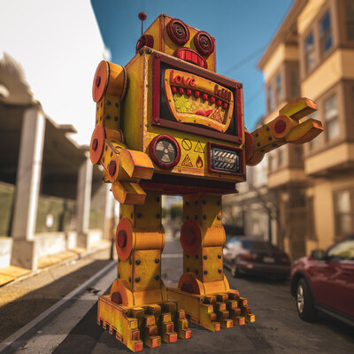 old robot