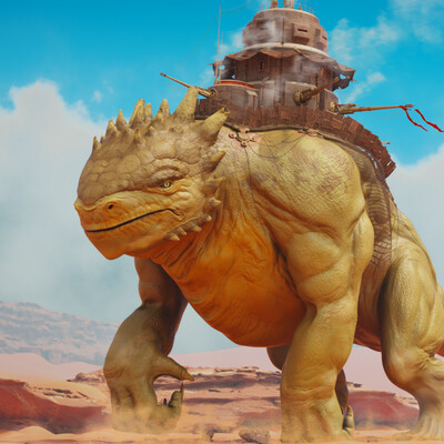 Fantasy Reptile 3D
