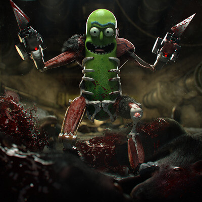 Pickle Rick | Remaster 3D | Animation