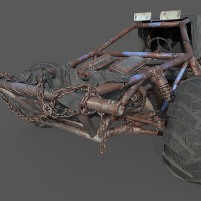 PostApocalyptic buggy