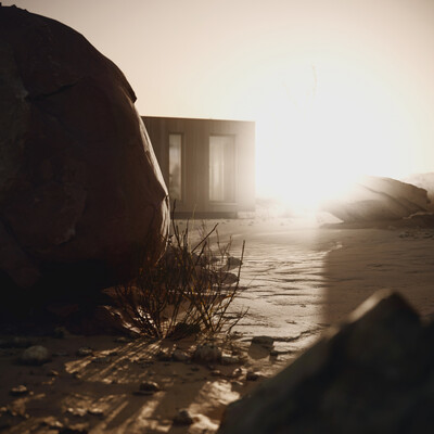 Archviz DESERT HOUSE
