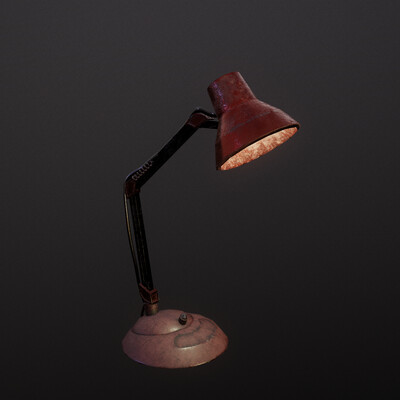 Lamp low-poly