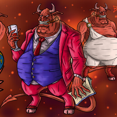 2D WIP "Все тайны небес" Демон