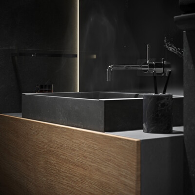 Black Bathroom